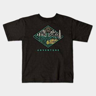 Off Road Adventure in Nature 2 Kids T-Shirt